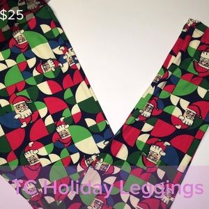 LuLaRoe TC Christmas Leggings